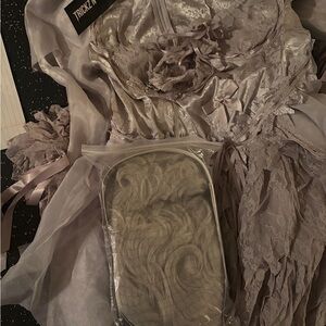 Dolls Kill Lavender Lace Dress